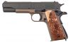 Auto-Ordnance 1911 Army Pistol, 45 ACP, 5 Barrel, Two Tone, Custom Wood Grip, 7 Rounds - BLEMISHED (Image 2)