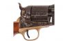 Cimarron 1851RM WB Hickok Blued Engraved 38 Special Revolver (Image 2)