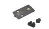 Night Fision Precision Optic Plate + ORS Sights COMBO PACK: For Glock Slimline (43/43x/48) MOS to 507k Footprint (Image 2)