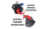 Right-Handed Semi-Molded Pancake Belt Holster with Adjustable Thumb Break Compatible w/ CZ P-07 Duty (Image 3)