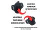 Ambidextrous OWB Holster  Thumb Break Open Muzzle Nylon Belt Holster Fits Beretta APX Compact (Image 2)