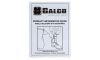Galco AG158B Ankle Glove Size Fits Ankles up to 13\ Black Leather Hook & Loop Fits S&W J Frame Fits Charter Arms Undercover Rig (Image 4)