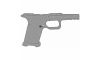 Lone Wolf TWC Compact Textured Frame Stripped - Gray (Image 2)
