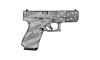 Glock 19 Gen5 9mm 15rd 4.02 Custom Distressed Flag Gray- Austria (Image 2)