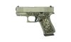Glock 43x Custom Bushido Mask Battleworn Slide 9mm Semi Auto Pistol (Image 3)