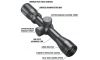 Weaver Classic Series Handgun Scope 2-6x32mm 1 SFP Dual-X Non Illum Black (Image 3)