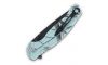 Bear & Son Edge Brisk 2.0 Folding Knife & Sharpener Combo Drop Point Blade Teal Camo (Image 4)