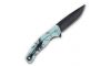 Bear & Son Edge Brisk 2.0 Folding Knife & Sharpener Combo Drop Point Blade Teal Camo (Image 5)