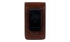 Bianchi 18055 Open Top Mag Pouch Single Tan Leather Belt Clip, Belts 1.75 Wide Compatible w/Glock 17/19/22/23/30/S&W 9/40F/M&P  (Image 2)