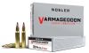 Nosler Varmageddon Flat Base Tipped 308 Winchester Ammo 20 Round Box (Image 2)