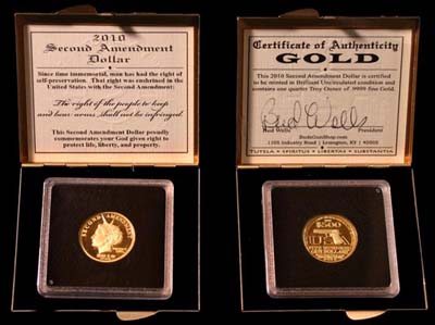 2010 second amendment dollar