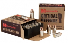 Hornady CRITICAL DEFENSE 40 S&W 165gr FTX 20rd box